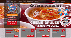 Desktop Screenshot of pizzamobil.hu