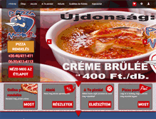 Tablet Screenshot of pizzamobil.hu